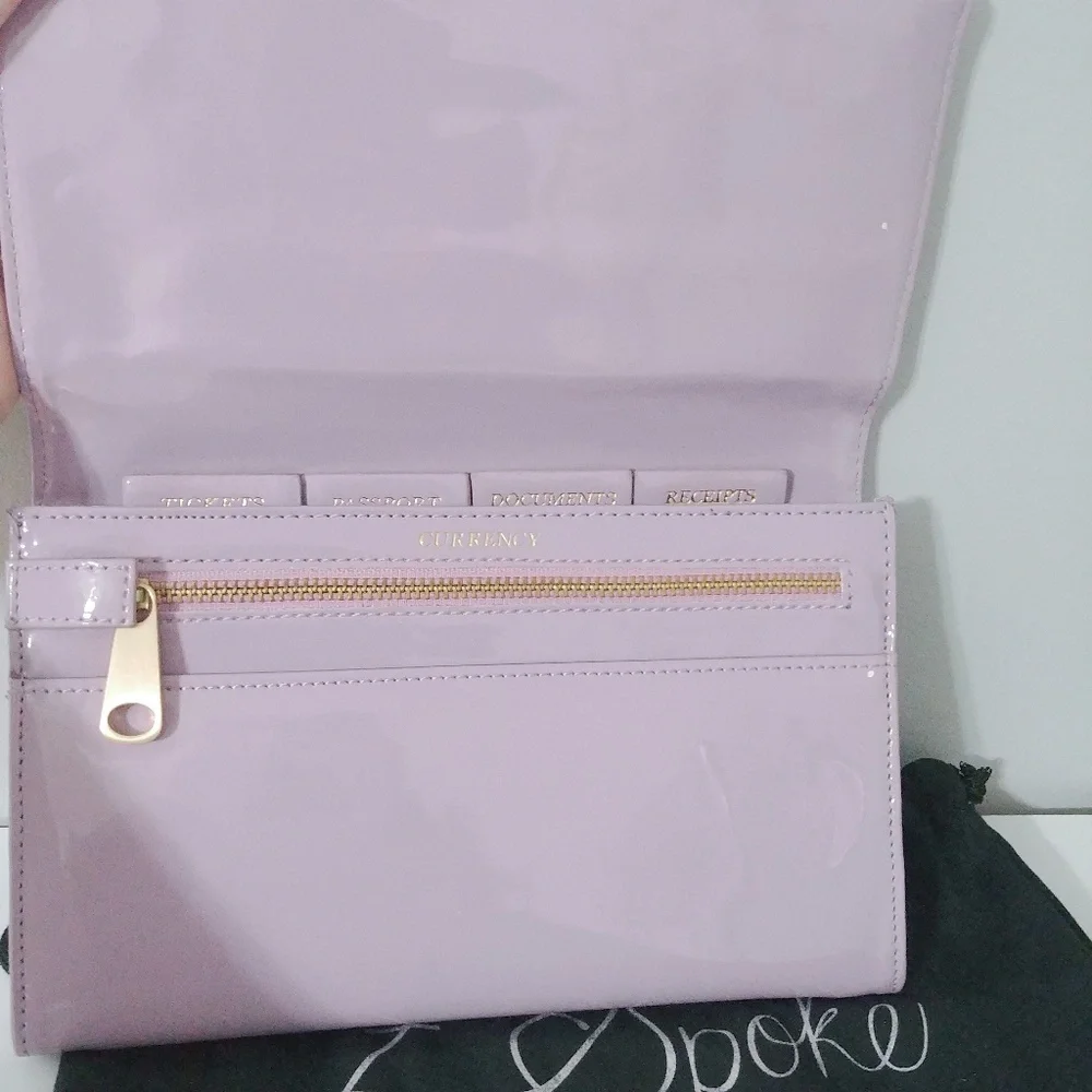 NWT! Z Spoke Travel Clutch Wallet